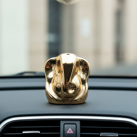 Gold Plated Shri Ganesh Idol